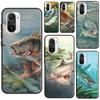 Fish Fishing Case For Xiaomi Mi 11T 12 Pro 12X Mi 11 Lite Ultra Cover For POCO X3 Pro X4 GT M3 M4 F3