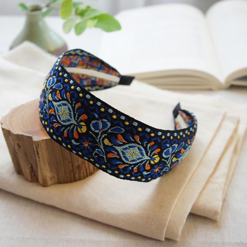 (радость выбирать)Модная повязка для волос с вышивкой, женская повязка на голову для волос, повязка на голову для милых девочек