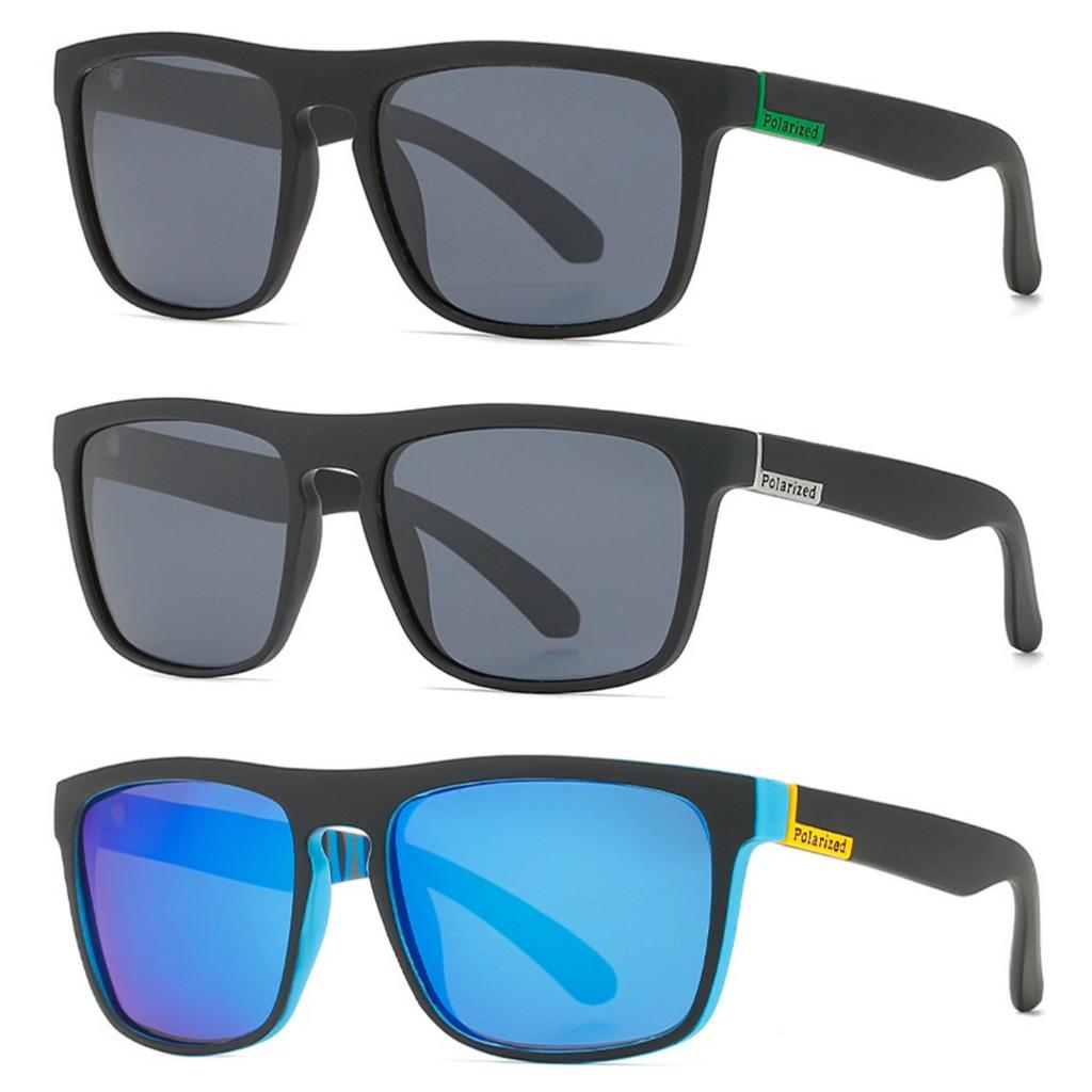 3 шт. Поляризованные мужские женские солнцезащитные очки Мужские квадратные солнцезащитные очки для вождения Мужские UV400 Очки