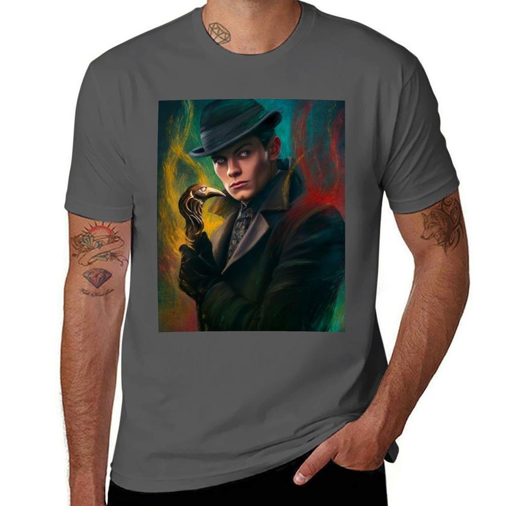 Kaz Brekker Shadow And Bone Tshirt Casual Everyday Short Sleeve Tshirt