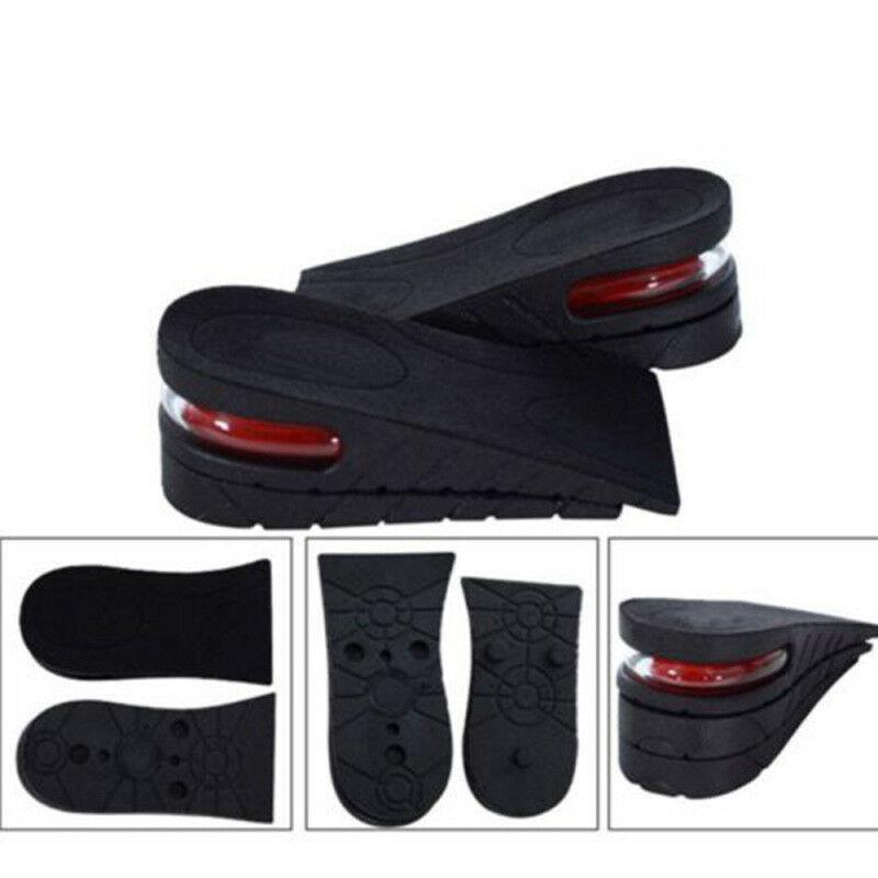 3-9 Cm Height Increase Insole Cushion Height Adjustable Cut Shoe Heel Insert Taller Women Men Insole