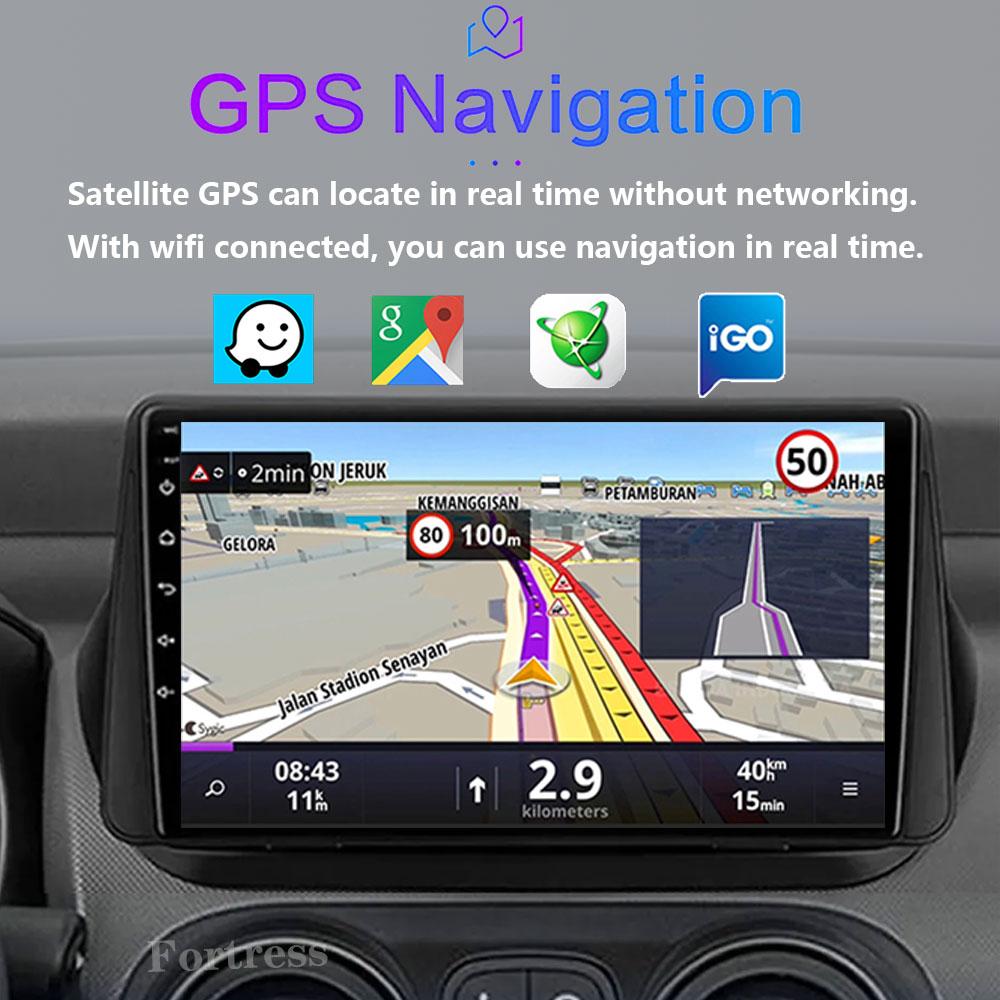 Android 13 Radio For Fiat Fiorino Qubo For Citroen Nemo For Peugeot Bipper 2008-2017 Car Stereo Multimedia Player Carplay Auto