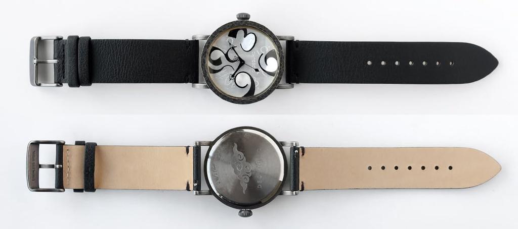 Часы ручной работы Imagination Black Kyoto Handmade Watch Brand [DEDEGUMO] Мужские Женские Q41-9-BK