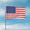 90x150 см Вышитый флаг США Флаг Дня независимости Флаг США для улицы Водонепроницаемый полиэстеровый флаг для национальных праздников США