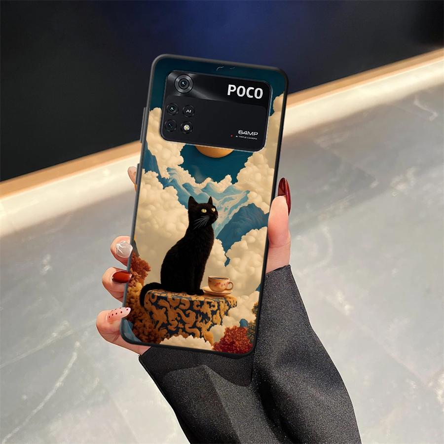 Мультяшная Утка Кошка Чехол для Телефона для Xiaomi Poco F8 X3 X4 X5 X7 Pro C61 F1 M5 C71 M3 M4 M7 C75 C50 F3