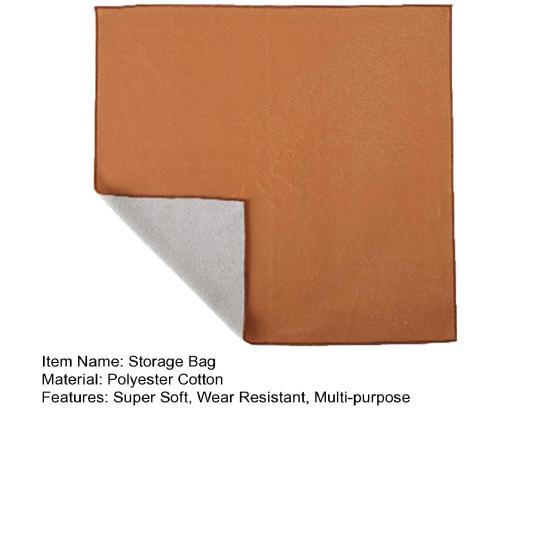 Self Adhesive Makeup Bag Portable Protective Cosmetic Pouch Smooth Wear Resistant Multipurpose Camera Lens Wrap Travel Organizer