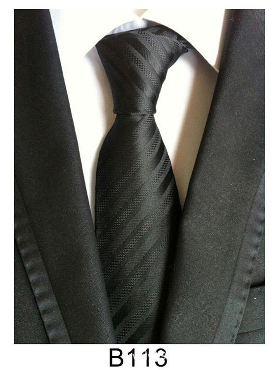 Мужской галстук ручной работы из полиэстерового шелка – повседневный, официальный или профессиональный