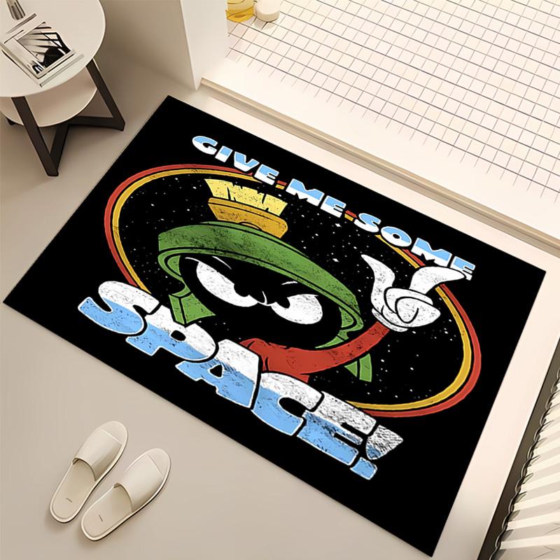 1pc Marvin the Martian Print Area Rug - Soft, Washable Non-Slip Indoor Mat, Living Room, Home Office Decorative Rug,Office Decorative