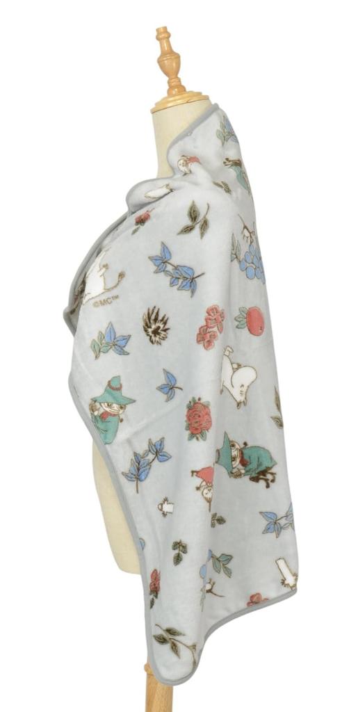 Friends Hill Пляжное полотенце Муми-тролль Сад Фруктов Серый BW-247-465