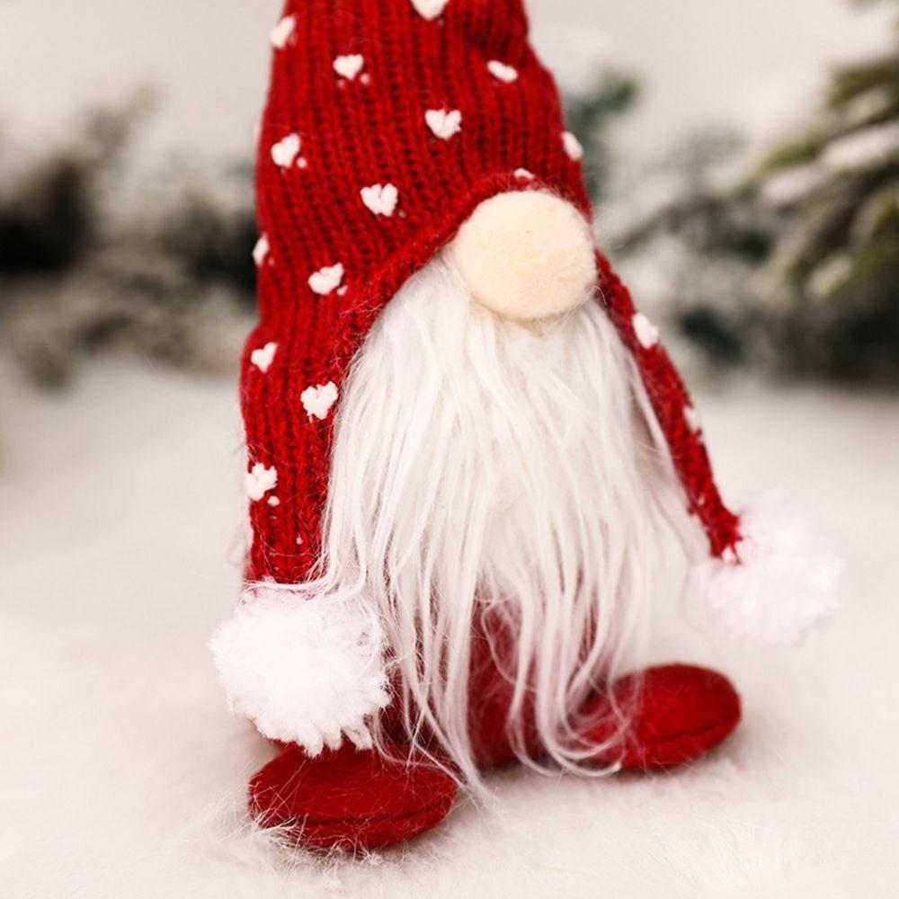 Xmas Christmas Pendant For Home Christmas Decoration Faceless Doll Tabletop Figurines Gnome Doll