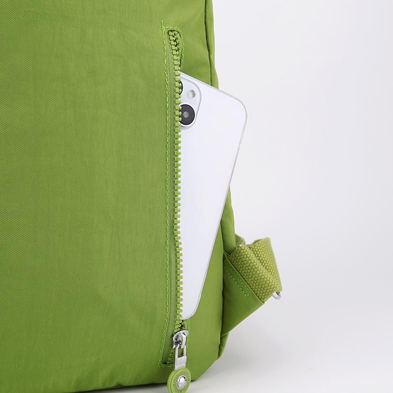 Однотонный женский рюкзак большой вместимости из нейлона