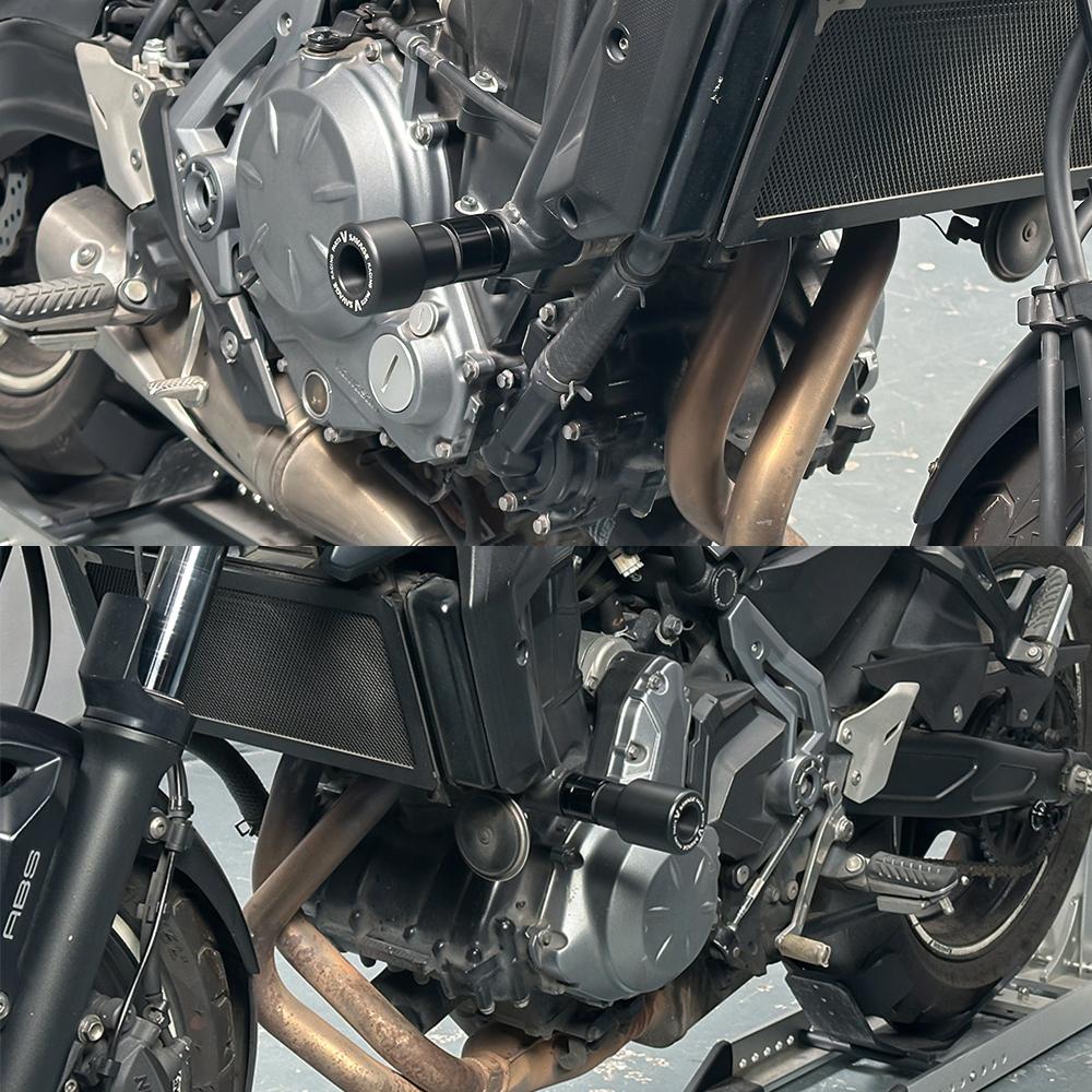 Z650 Frame Slider Crash Protector For KAWASAKI NINJA 650 Z 650 RS 2017-2025 Motorcycle Rear Front Wheel Axle Slider Protection
