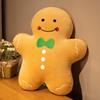 Christmas Gingerbread Man Pillow & Tree Cushion - Holiday Gift for Kids