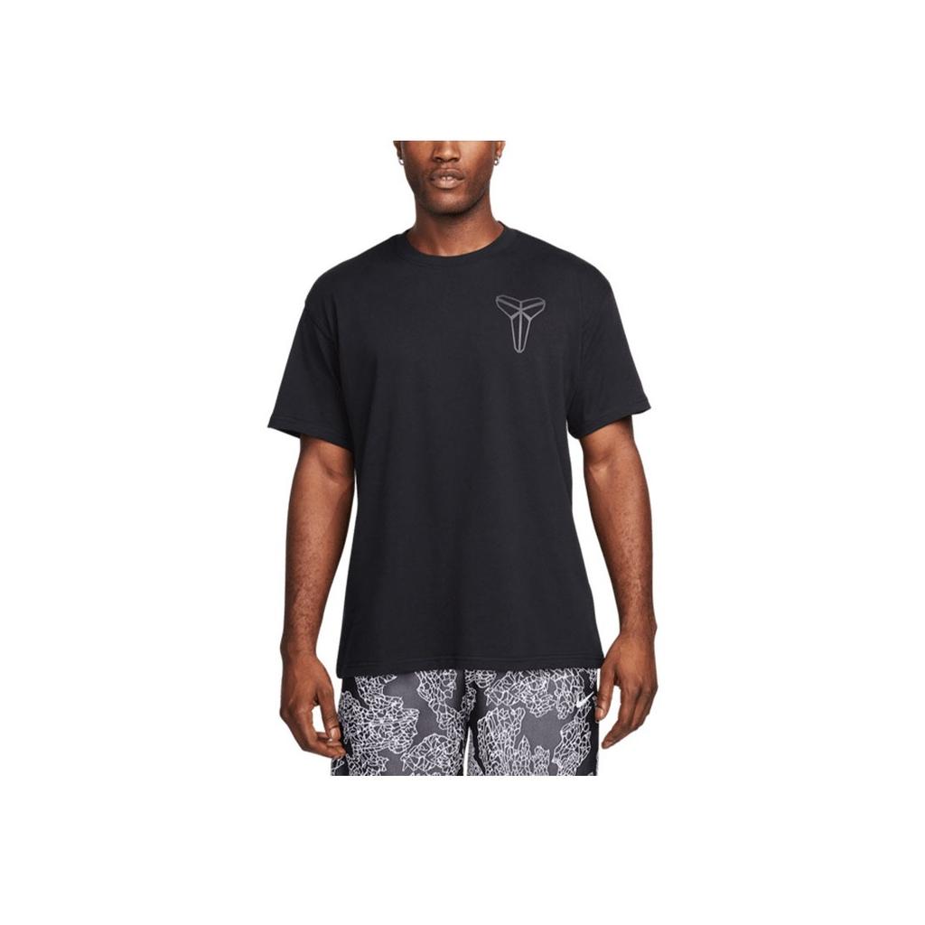 Nike Футболка с надписью «Менталитет Коби Мамбы» (Азия) Черные топы унисекс FV6067-010