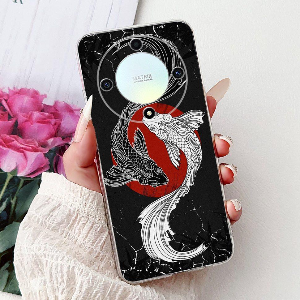 For Honor X9a 5G Case RMO-NX1 Beautiful Butterfly Soft Silicone Phone Cases For Honor X 9a X9a 2022 Back Cover Bumper 6.67"