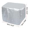 175-250HP 210D Oxford Cloth Yacht Half Outboard Motor Engine Dust Cover Marine Engine Protector,82x50x60cm