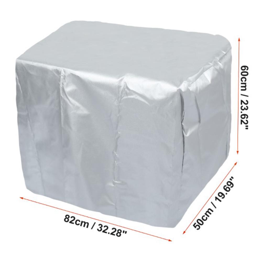 175-250HP 210D Oxford Cloth Yacht Half Outboard Motor Engine Dust Cover Marine Engine Protector,82x50x60cm