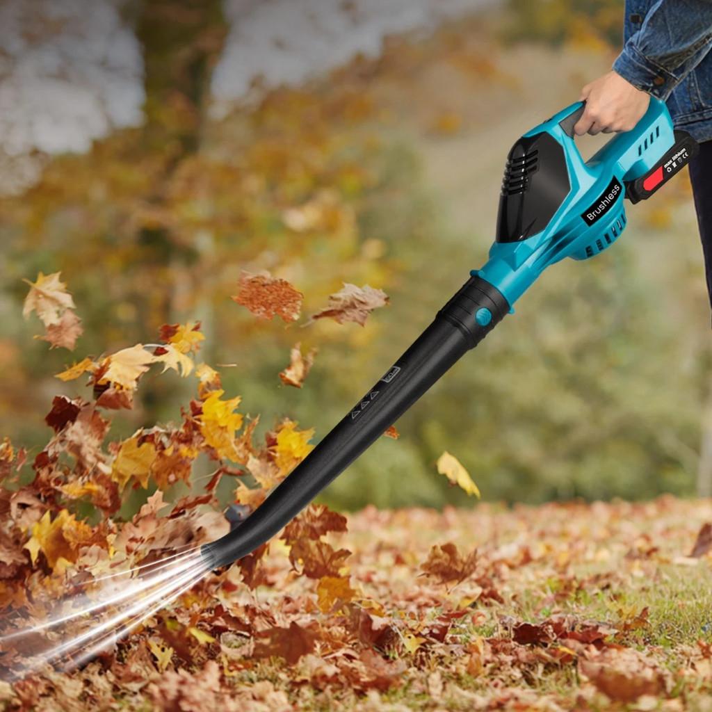 5500W Leaves High Power Brushless Electric Air Blower Cordless Portable Snow Leaf Blower Snow Dust Cleaning Power Tool