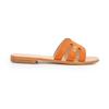Hadamia Orange Snake Mules for Women LES TROPEZIENNES BY M.BELARBI