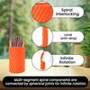 Spiral Fidget Vase 3D Printed Desktop Spiral Vase Interactive Cylinder Reusable Pen Holder Stress Relief Toy Gift for Kids Adults