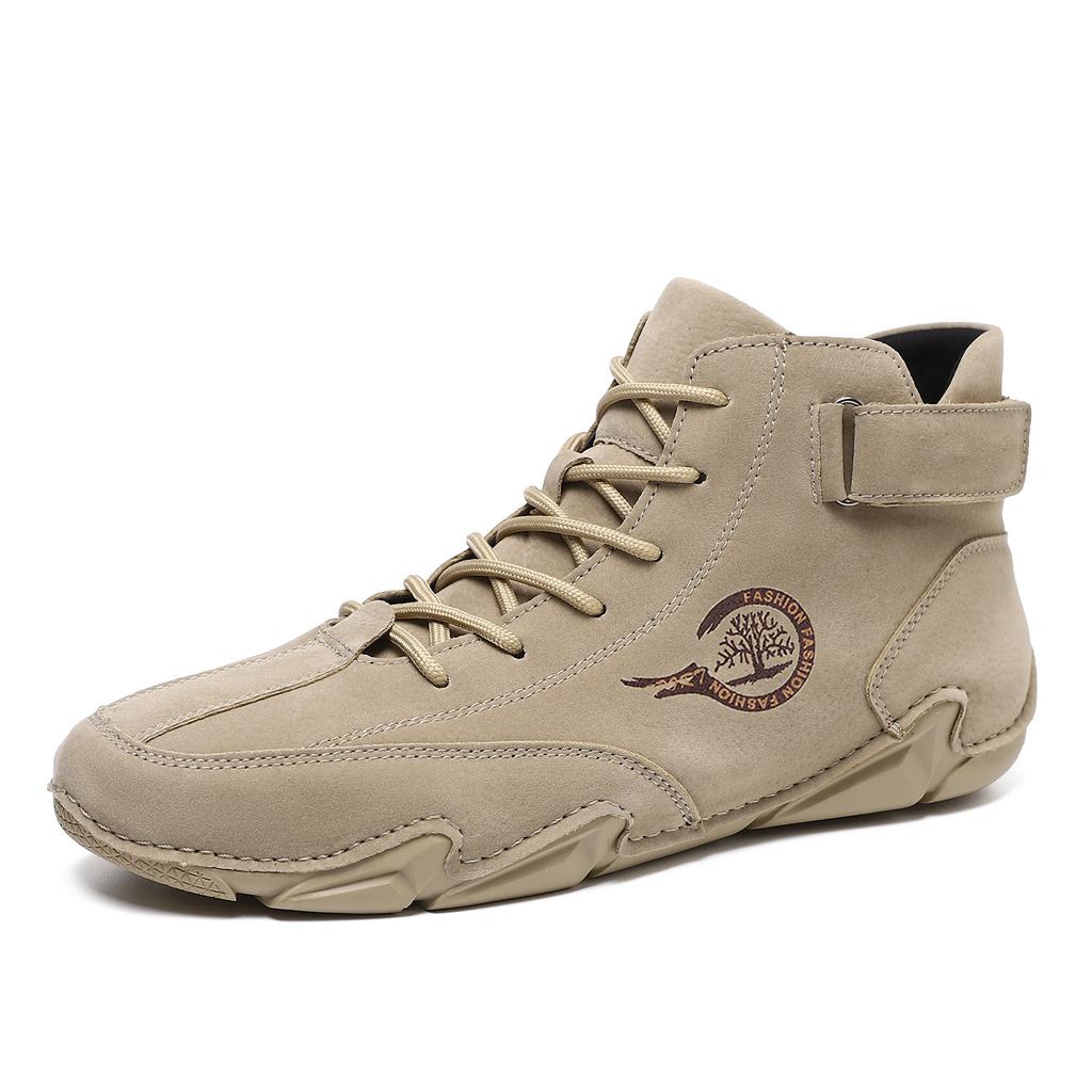 Теплая мужская повседневная обувь для осени и зимы, короткие ботинки для улицы, повседневные мужские женские ботинки, плюс бархат, большой размер, мужские ботинки Мартин