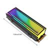 ARGB AURA Plug Sync Компьютерный SSD M2 Радиатор Алюминиевый ПК RGB M.2 Nvme Кулер Радиатор Твердотельный накопитель Радиатор Охладитель
