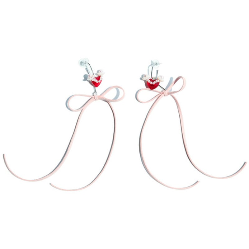 LOVUEE Серьги «Расцветающие из сердца ангела»