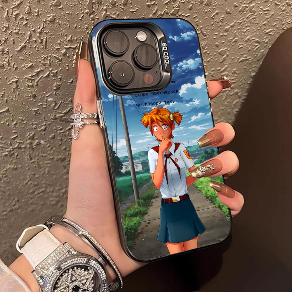 Everlasting Summer Alisa Translucent Mobile Phone Case for iPhone 17 16 15 14 13 12 11 X XR XS Air Pro Max Plus Colorful Cover
