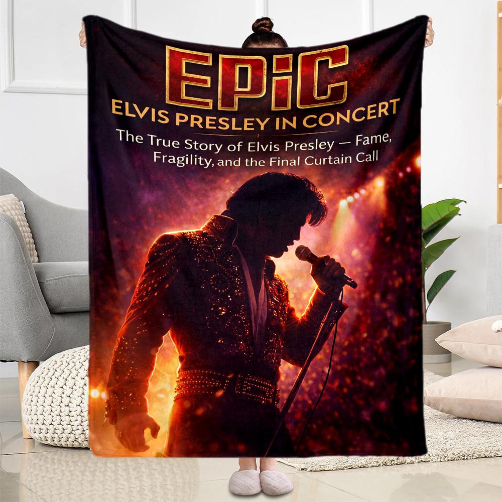 Space Rock Legend Blanket Warmthful Decor Perfect for Office Livingroom Seaside for All Seasons Modern Style Gift for Travel Home Birthdays