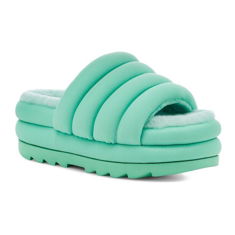 UGG Тапочки макси-ткани с толстой подошвой, женские тапочки, мятные 1126377-PEMR