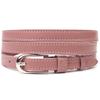 Изысканый женский кожаный ремень GRANDE PELLE Leather Belt 21441 Розовый