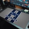 Коврик для мыши Dallas Cowboys Большой игровой коврик для стола Нескользящий коврик для ноутбука и планшета XXL Коврик для мини-ПК с заблокированным краем
