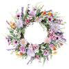 Цветы Весенний венок Гирлянда на входную дверь Искусственные цветы Дверной венок для дома Весенняя вечеринка Фермерский дом Свадебное украшение