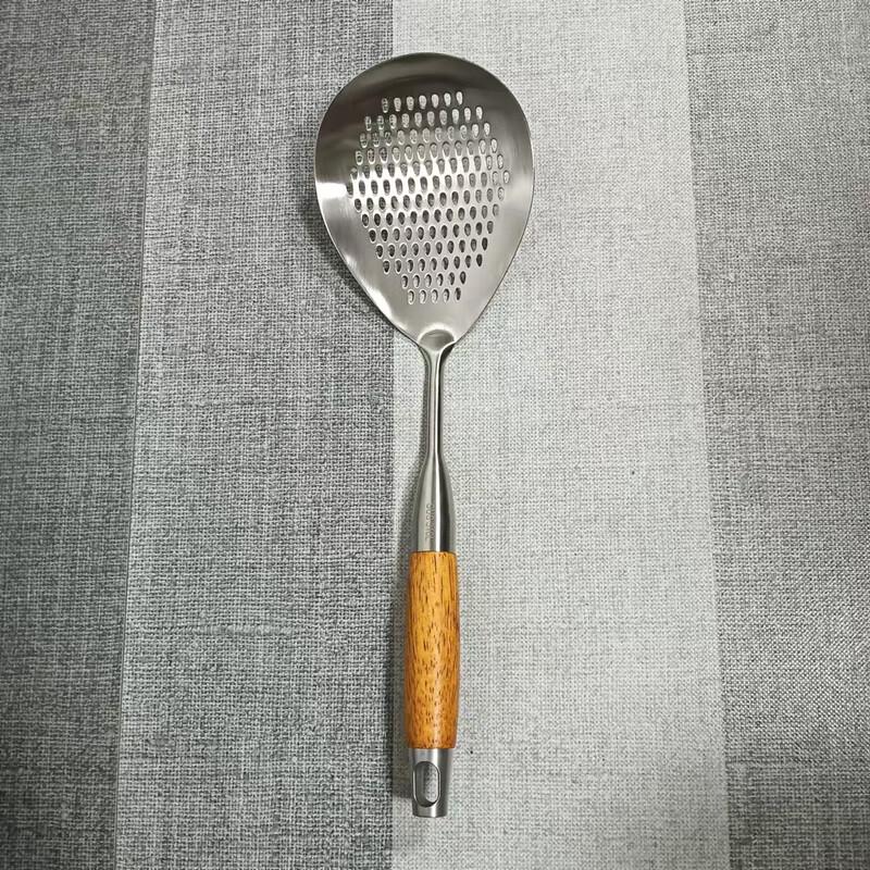 Stainless Steel Slotted Strainer Spoon
