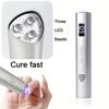Ручная лампа для ногтей для гелевых ногтей 3 светодиода USB лампа-фонарик для ногтей для домашнего DIY маникюра