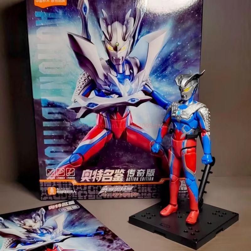 Ultraman Legend Edition Action Figure Blokees Cartoon Anime Model Toy Collectible Gift Assembled Robot Hand Figure