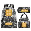 Children'S School Bag Casual Backpack Making Primary And Secondary School Students Three-Piece Backpack