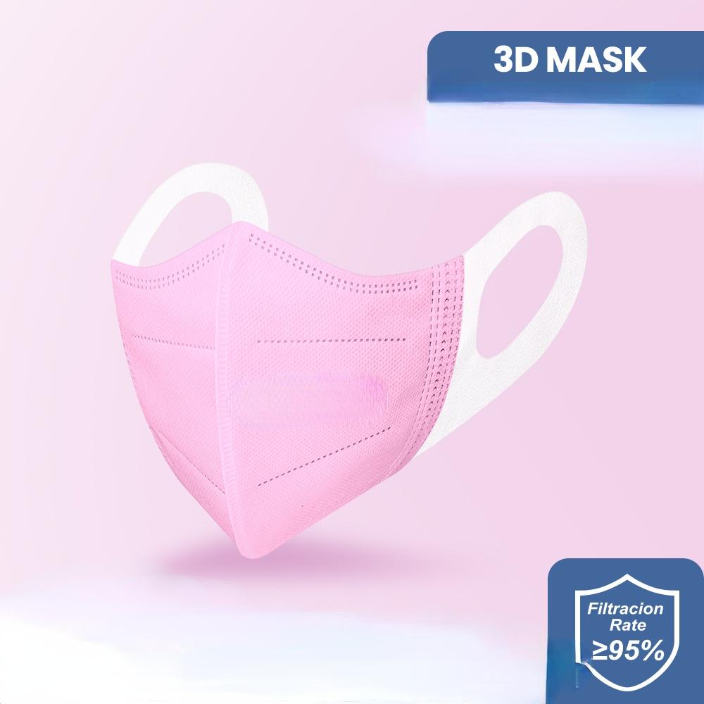 10-200PCS 3D Adult Mask 3 Layer Mascarilla CE Homologadas Disposable Masque Respirator Dustproof Face Mask