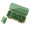 Portable Weekly Pill Case Large Capacity Sealed 3 Times A Day Pill Box Moisture-Proof 21 Compartments Seven-Day Pill Organizer