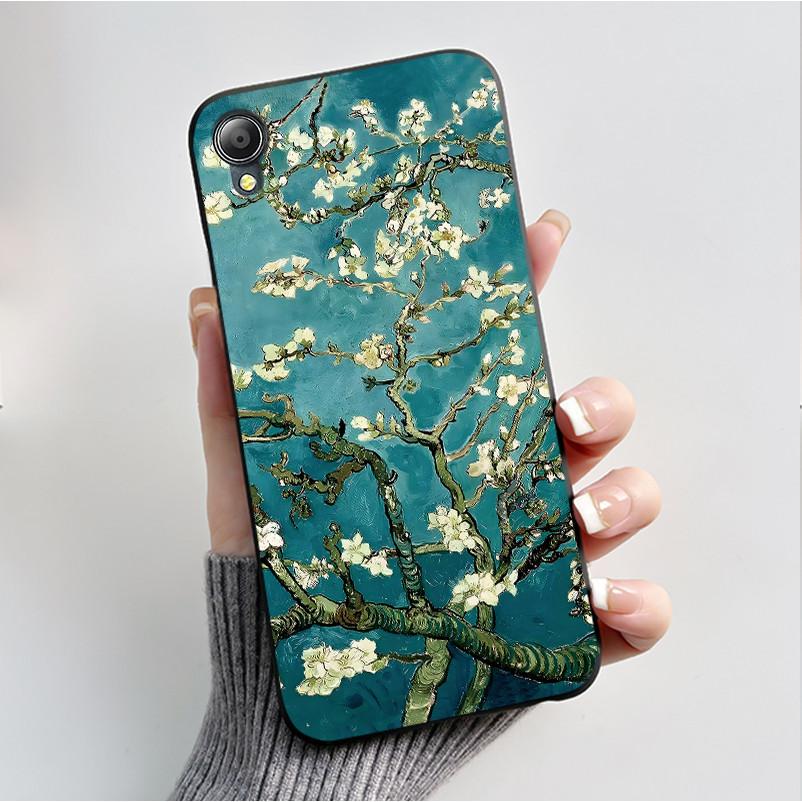 For Asus Zenfone Live (L1) ZA550KL Case Soft Silicone Black Shell Cover Funda Cute Flower Cartoon Printing Phone Casing Capa