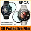 5PCS HD Accessories Clear 3D Protective Film No Glass Screen Protector Guard Cover
