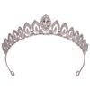 Bridal Crown Fashion Wedding Accessories Alloy Rhinestones Crown Headband Bridal Wedding Headwear Hair Accessories
