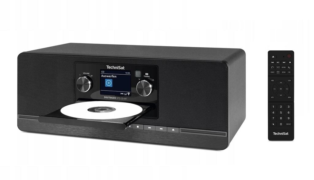 TechniSat DIGITRADIO 372 CD IR DAB+ FM Bluetooth Internet Radio Black