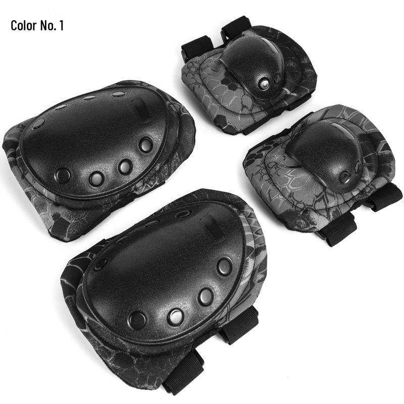 Blackhawk Tactical Outdoor Combat Sports Knee & Elbow Pads Set