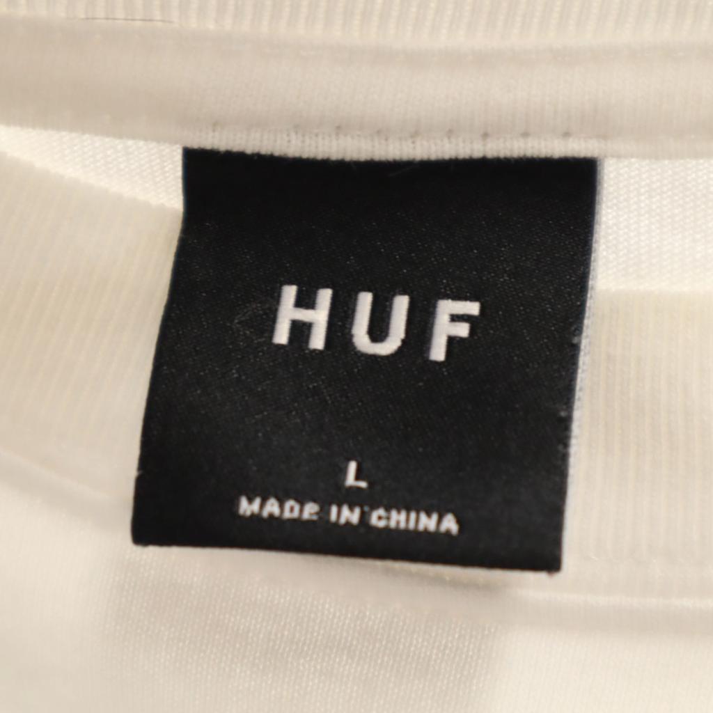 HUF X-GAMES MEGURU YAMAGUCHI коллаборация Футболка с коротким рукавом L Белый Мужская Б/У