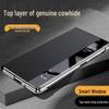 Kulefeng Складной кожаный чехол для Huawei Pura X Max с поворотной подставкой