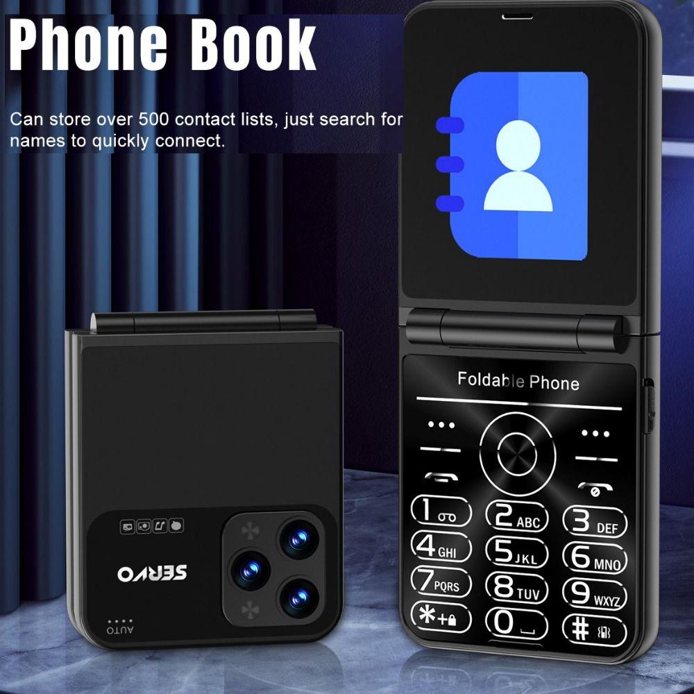 Складной телефон Flilo7 с FM-радио, женский раскладной мобильный телефон, небольшой раскладной мобильный телефон