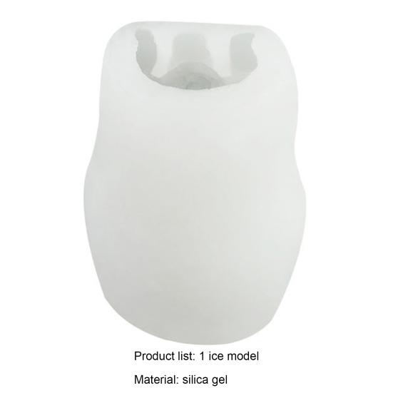 Прочный антипригарный многоцелевой силикагель в форме космонавта, создатель кубиков льда для виски, создатель ледяных шариков