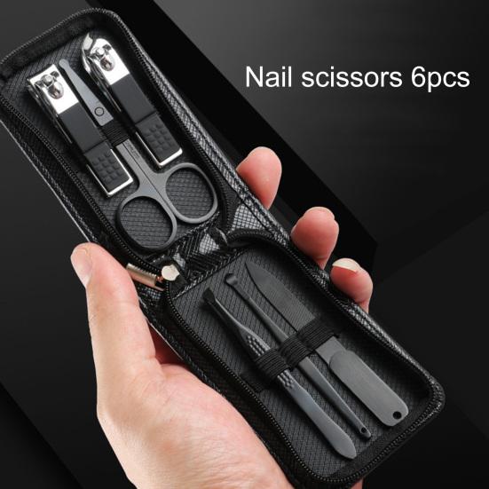 4/6/9 шт. маникюрный набор прочные ножницы для ногтей комплект подарок профессиональные антикоррозийные ножницы набор для