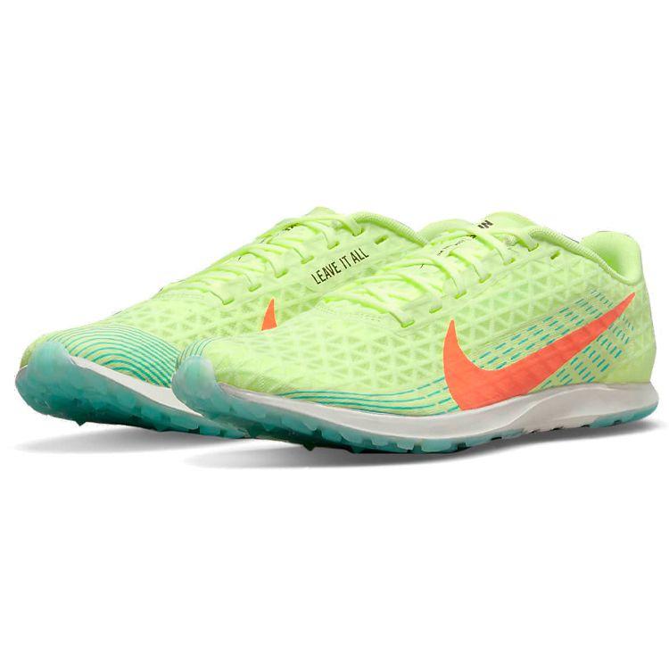 Nike Zoom Rival Waffle 5 Barely Volt Hyper Orange Кроссовки унисекс Зеленые динамично-бирюзовые Photon-Dust CZ1804-701